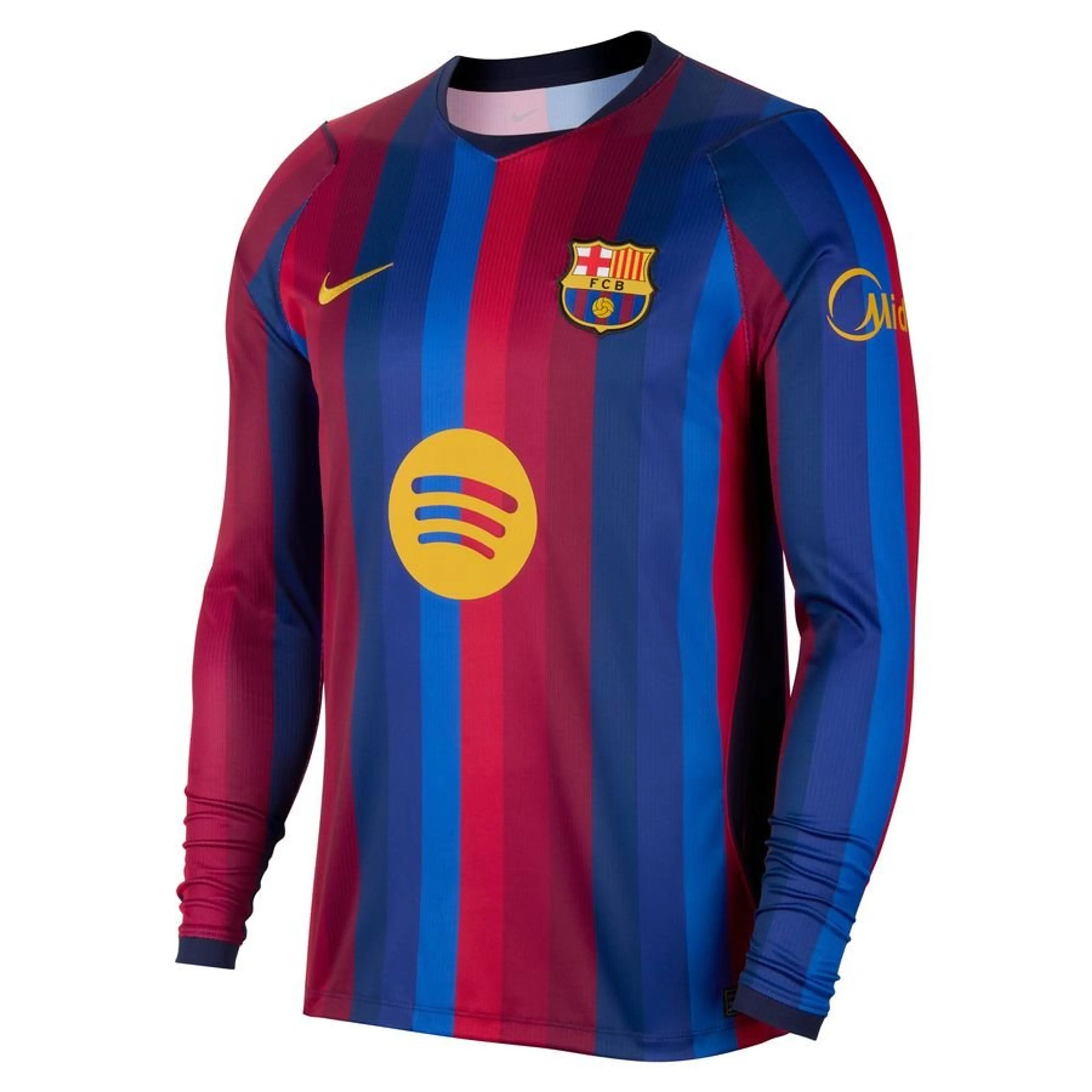 MAILLOT FC BARCELONE MANCHES LONGUES DOMICILE HOMME 2026/2027