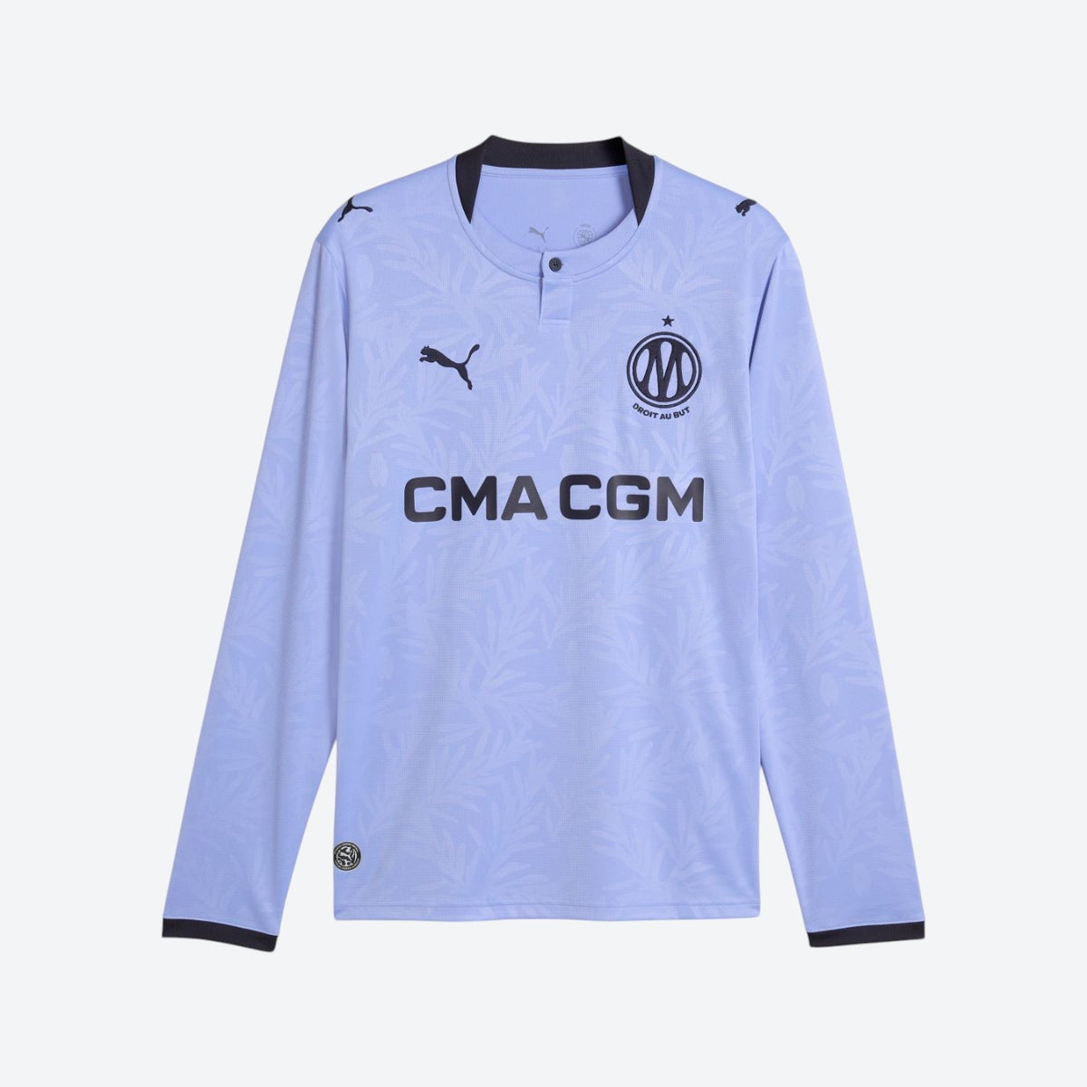 MAILLOT MANCHES LONGUES MARSEILLE OM LAVANDE THIRD 26/27
