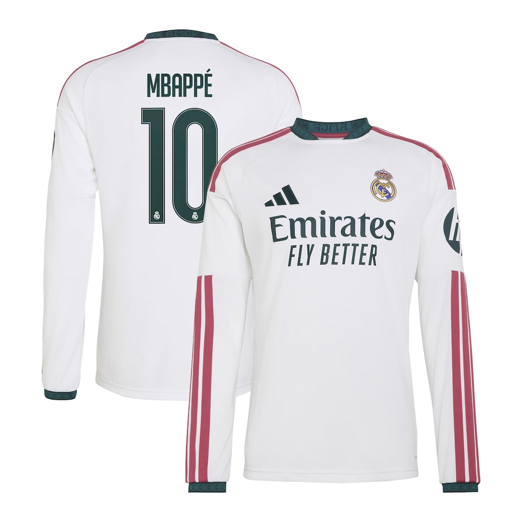 MAILLOT REAL MADRID MBAPPE MANCHES LONGUES DOMICILE 2026/2027