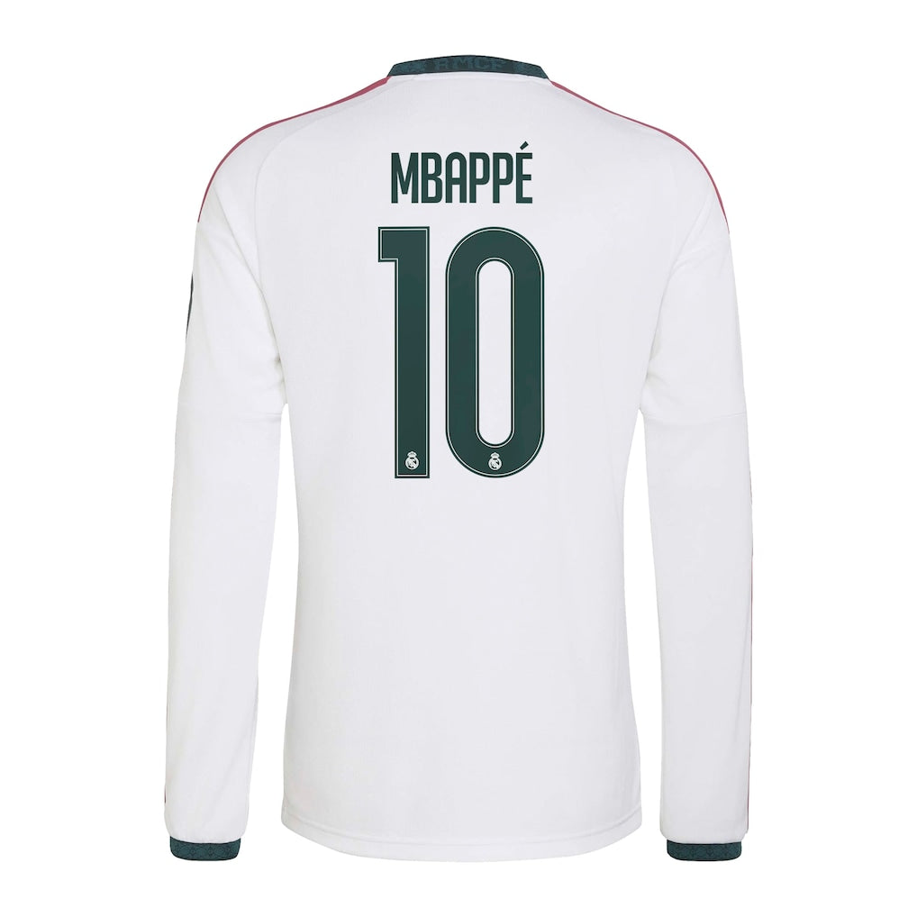 MAILLOT REAL MADRID MBAPPE MANCHES LONGUES DOMICILE 2026/2027