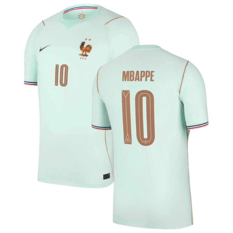 MAILLOT EQUIPE DE FRANCE MBAPPE EXTERIEUR VERT 2026