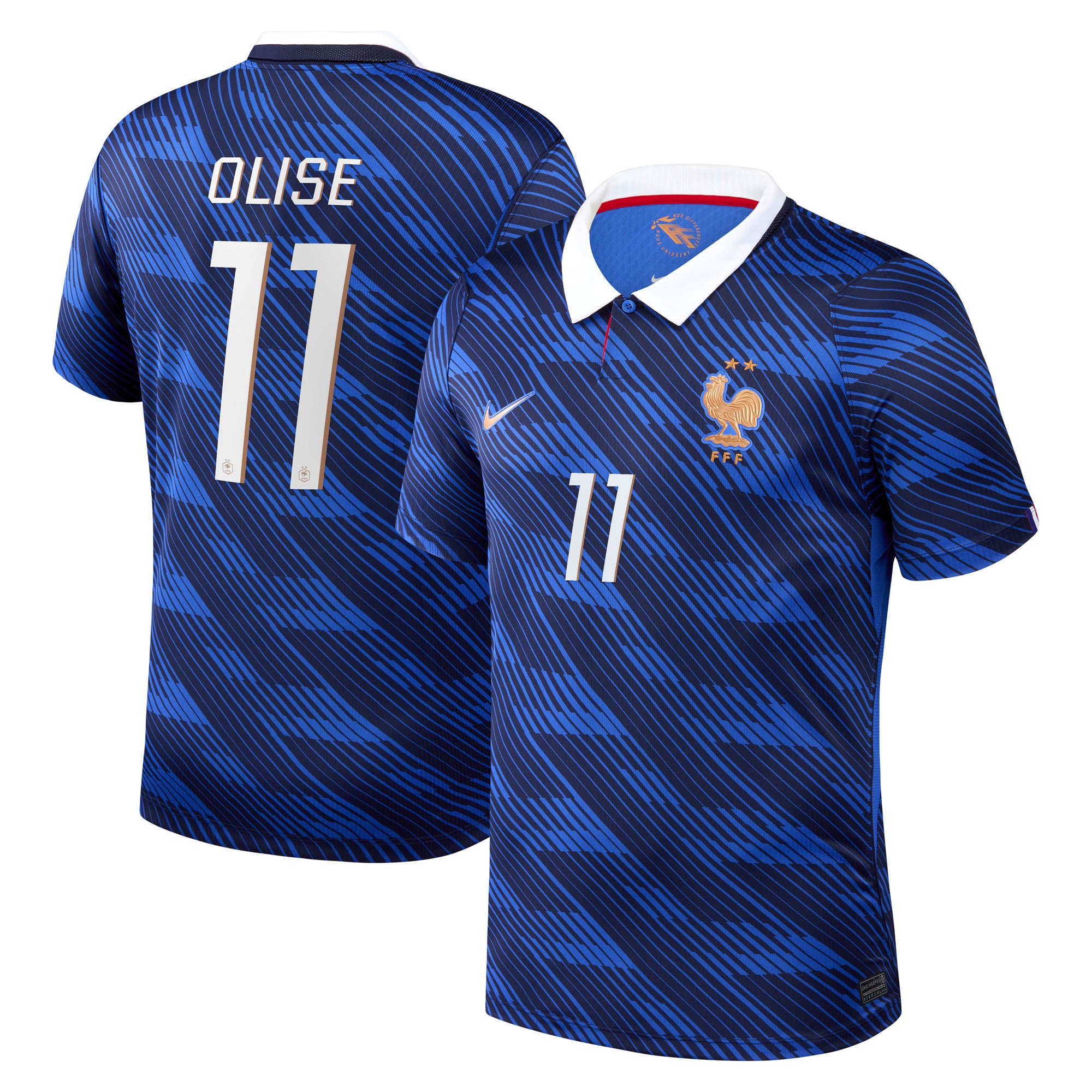 MAILLOT EQUIPE DE FRANCE OLISE DOMICILE 2025