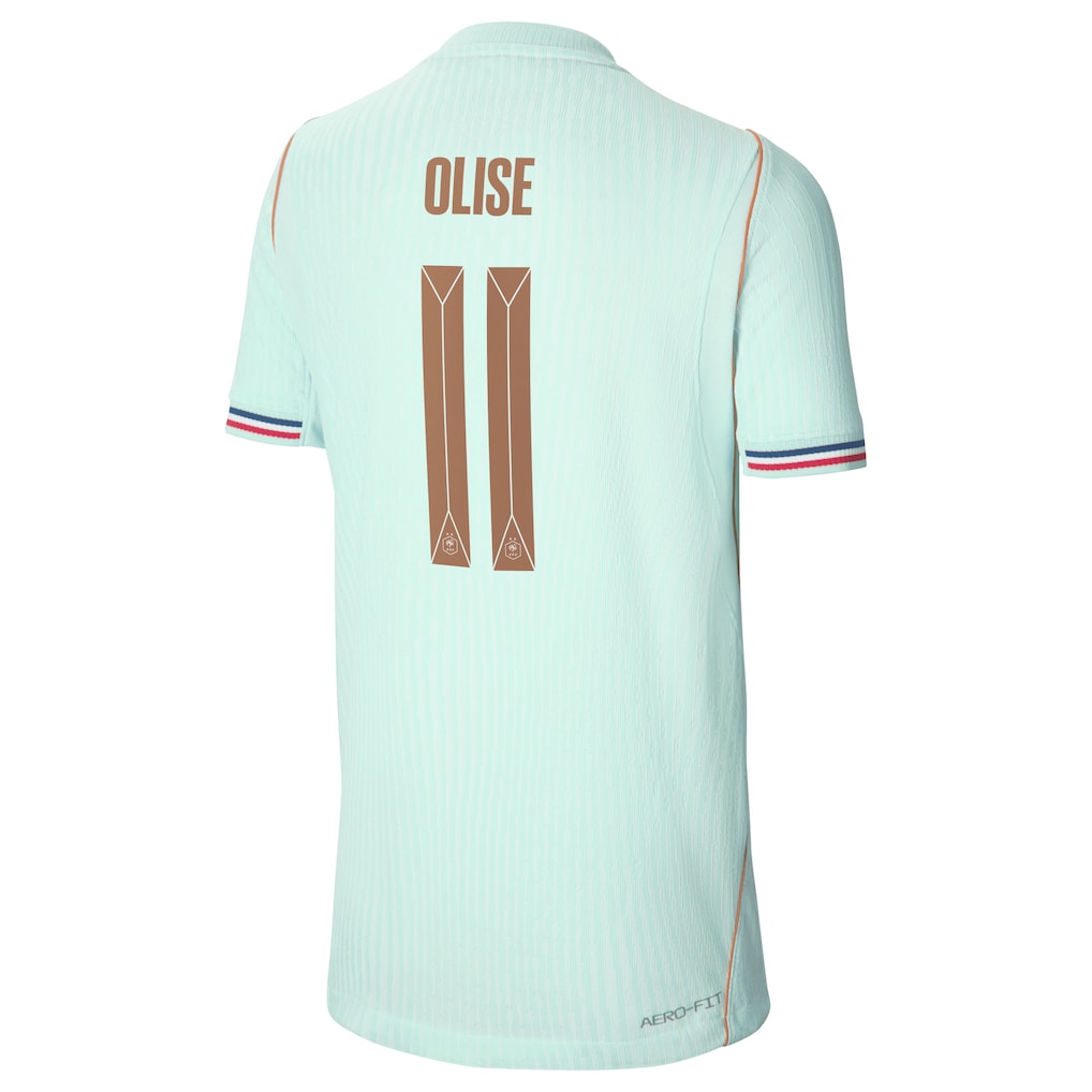MAILLOT EQUIPE DE FRANCE OLISE EXTERIEUR VERT 2026