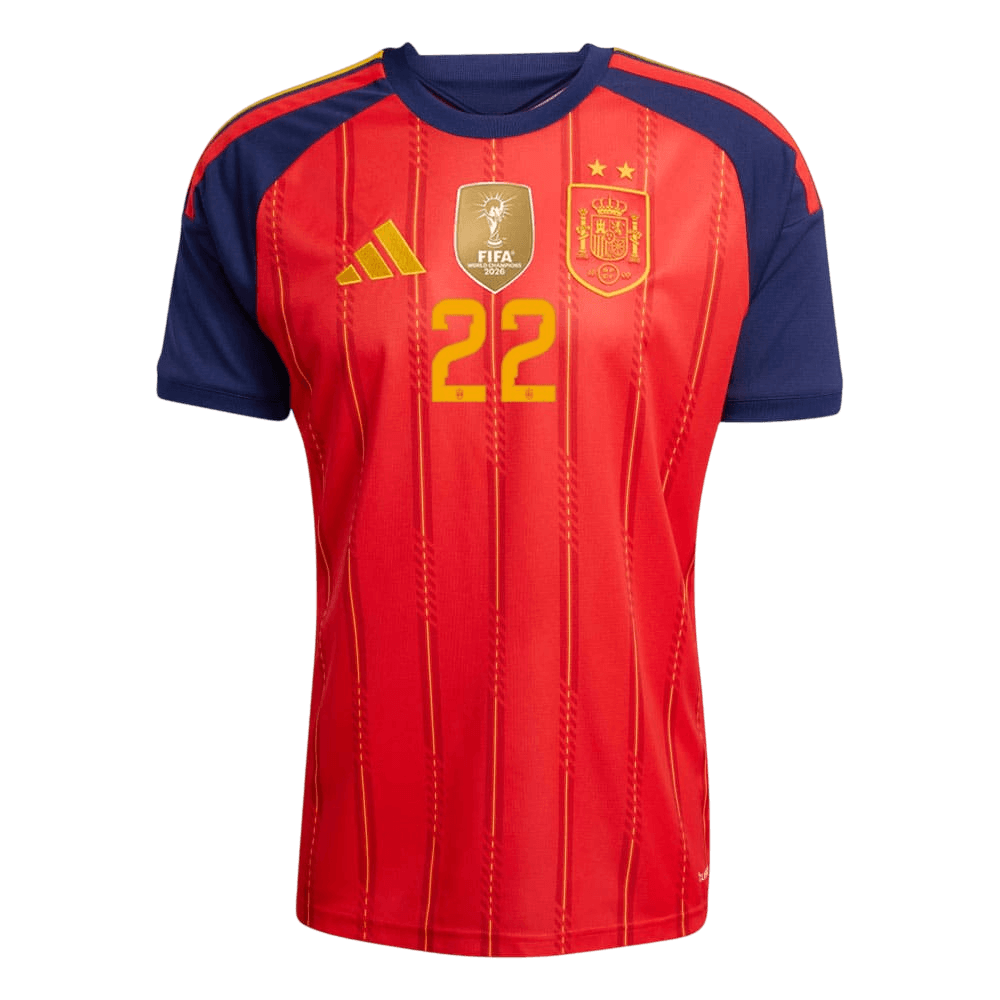 MAILLOT ESPAGNE 2 ÉTOILES CUBARSI HOMME DOMICILE 2026/2027