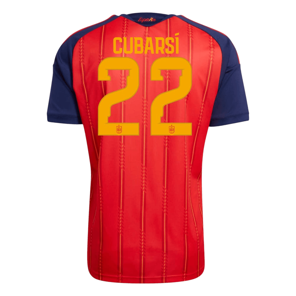 MAILLOT ESPAGNE 2 ÉTOILES CUBARSI HOMME DOMICILE 2026/2027