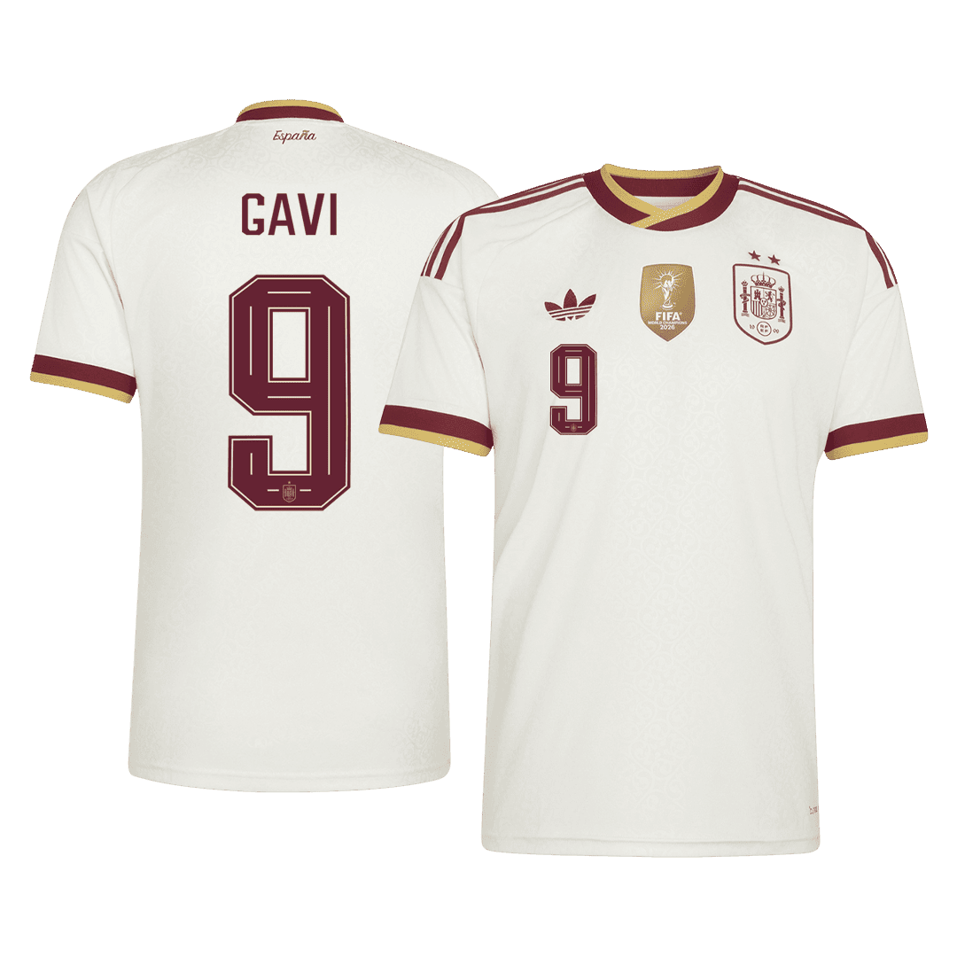 MAILLOT ESPAGNE 2 ÉTOILES GAVI HOMME EXTERIEUR 2026/2027