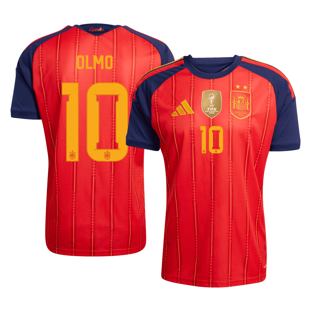 MAILLOT ESPAGNE 2 ÉTOILES OLMO HOMME DOMICILE 2026/2027