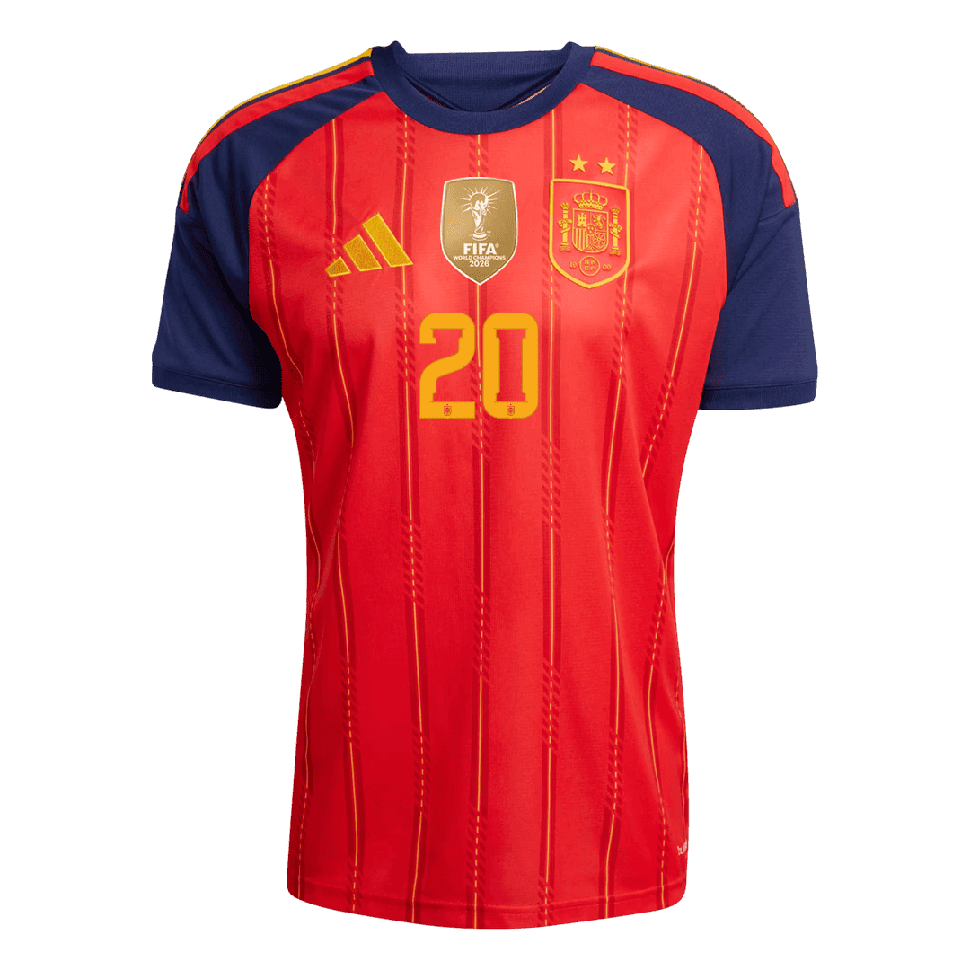 MAILLOT ESPAGNE 2 ÉTOILES PEDRI HOMME DOMICILE 2026/2027