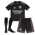 MAILLOT KIT ENFANT OL THIRD NOIR 26/27