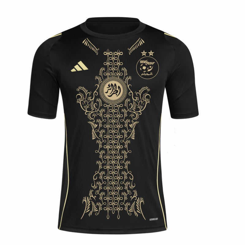 MAILLOT ALGERIE KARAKOU EDITION HOMME NOIR 2024/2025