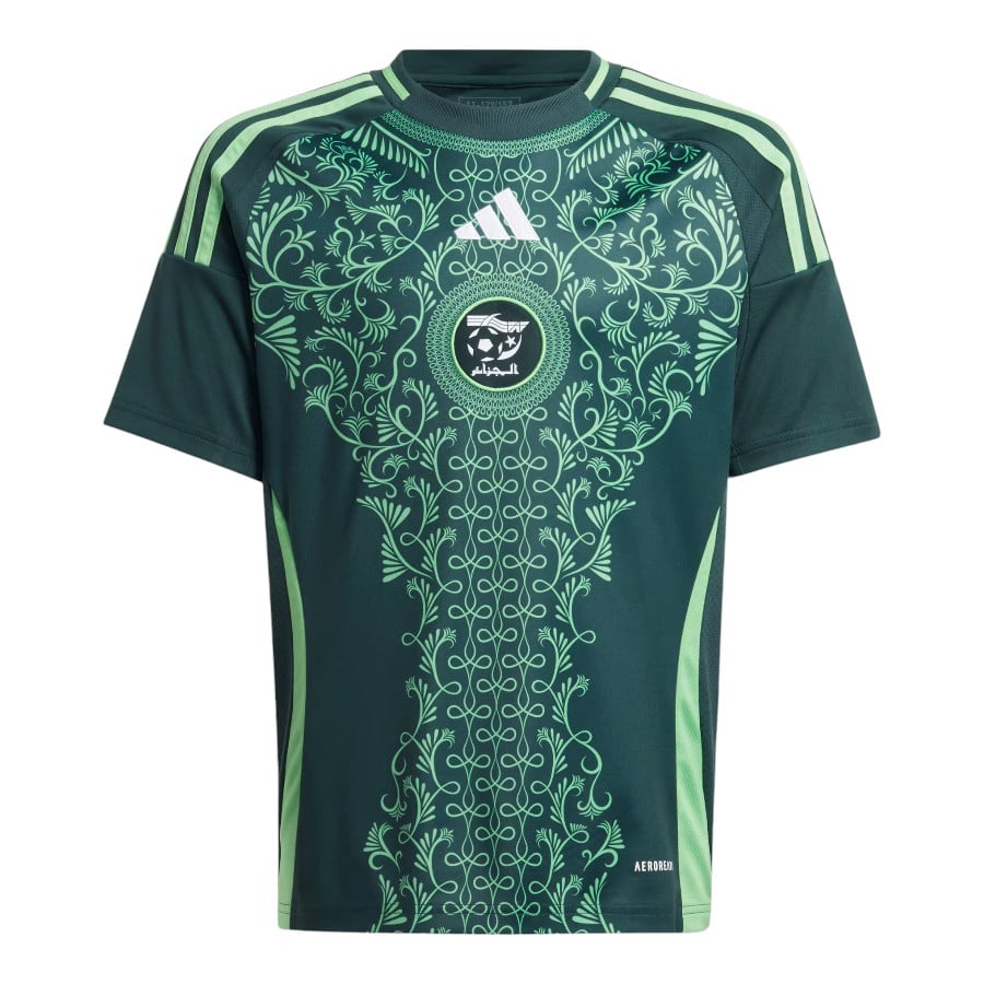 MAILLOT KIT ENFANT ALGERIE EXTERIEUR VERT 2024/2025