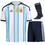 MAILLOT ARGENTINE MARADONA 3 ÉTOILES KIT ENFANT DOMICILE 2026/2027