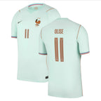 MAILLOT OLISE EQUIPE DE FRANCE EXTERIEUR VERT COUPE DU MONDE 2026