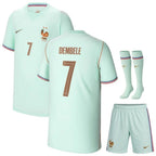 MAILLOT DEMBELE KIT HOMME FRANCE EXTERIEUR VERT COUPE DU MONDE 2026