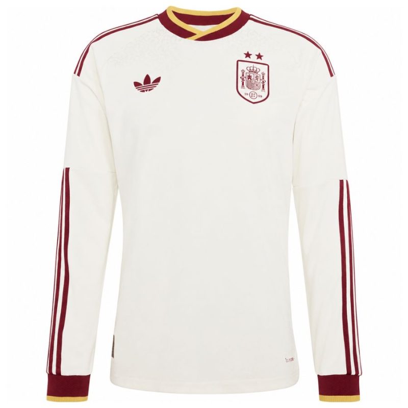 MAILLOT ESPAGNE 2 ÉTOILES HOMME EXTERIEUR MANCHES LONGUES 2026/2027