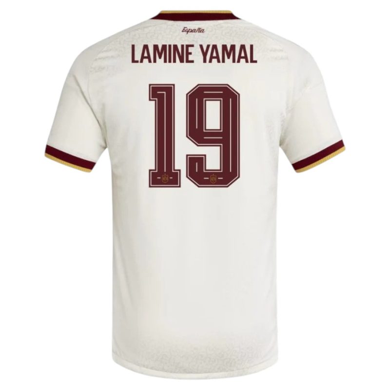 MAILLOT 2 ÉTOILES ENFANT ESPAGNE LAMINE YAMAL EXTERIEUR 2026/2027