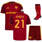 MAILLOT KIT ENFANT AS ROMA DYBALA DOMICILE 2026/2027