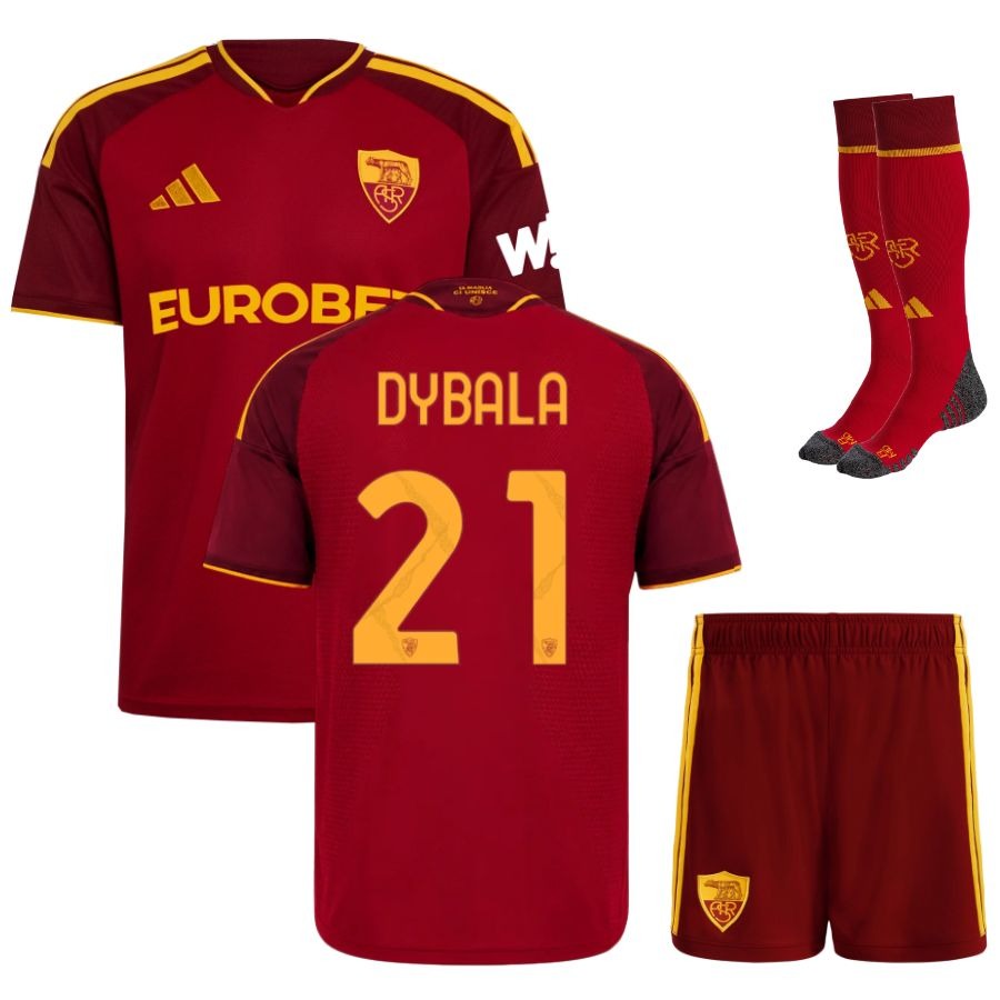 MAILLOT KIT ENFANT AS ROMA DYBALA DOMICILE 2026/2027