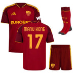 MAILLOT KIT ENFANT AS ROMA MANU KONE DOMICILE 2026/2027