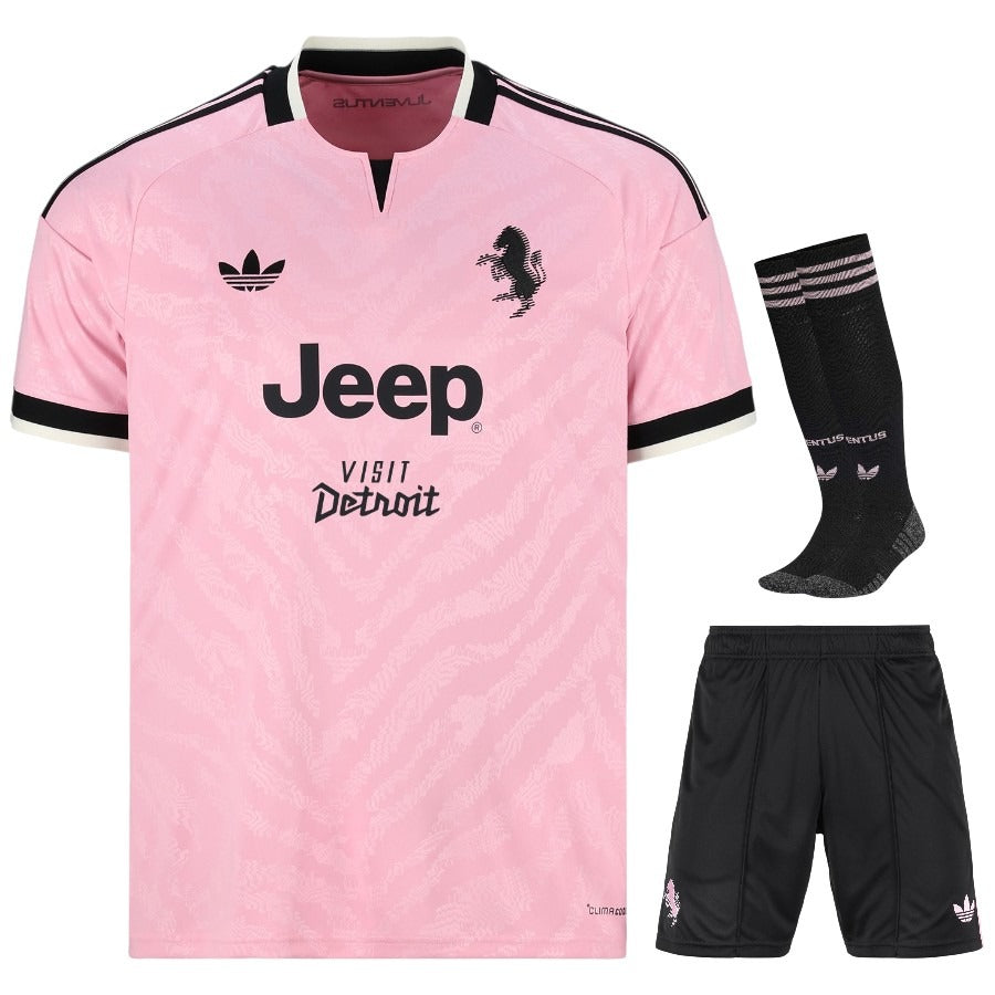 MAILLOT KIT ENFANT JUVENTUS EXTERIEUR 2026/2027