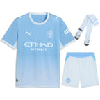 MAILLOT KIT ENFANT MANCHESTER CITY CHERKI DOMICILE 2026/2027