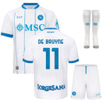 MAILLOT KIT ENFANT DE BRUYNE NAPLES EXTERIEUR 2026/2027