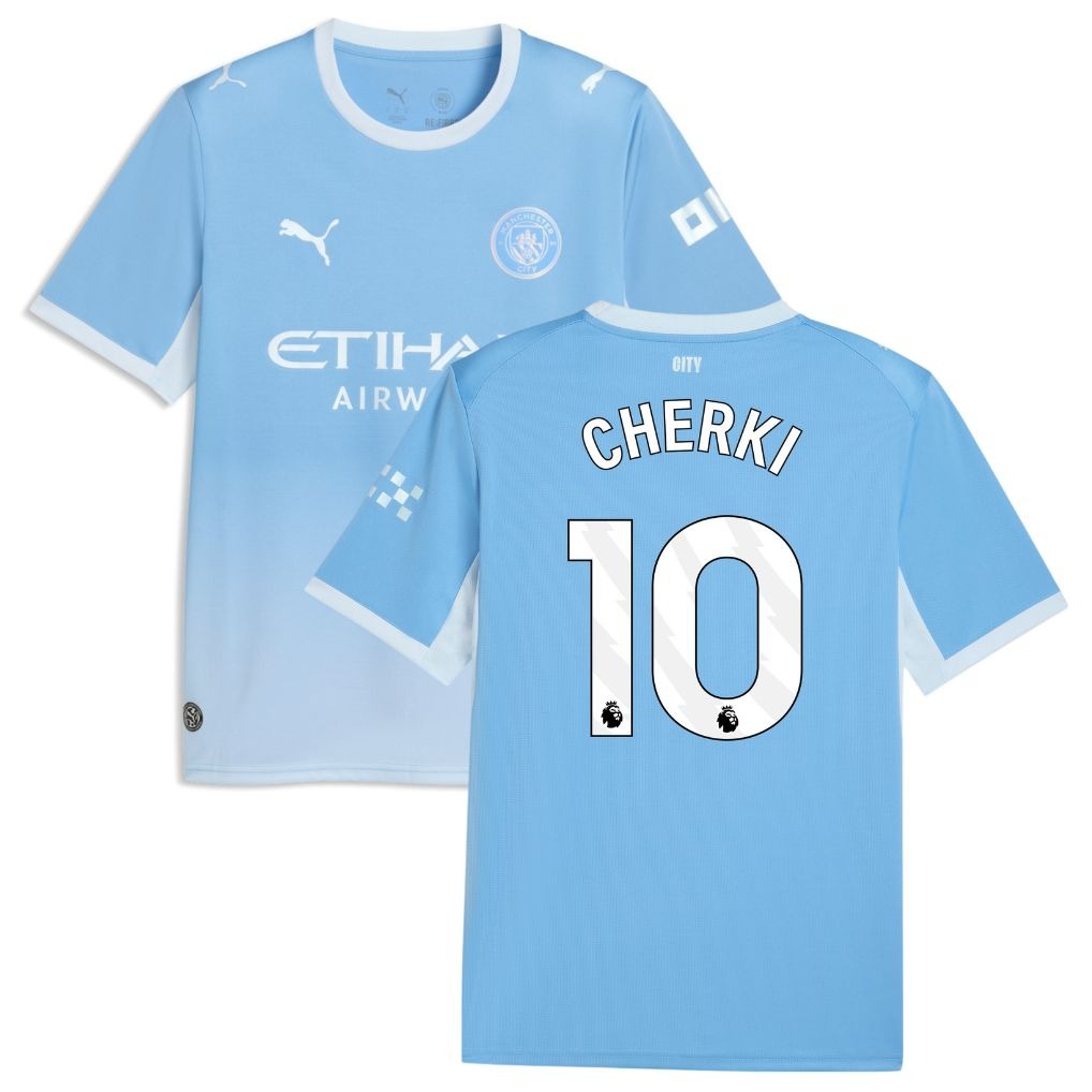 MAILLOT MANCHESTER CITY CHERKI DOMICILE HOMME 2026/2027