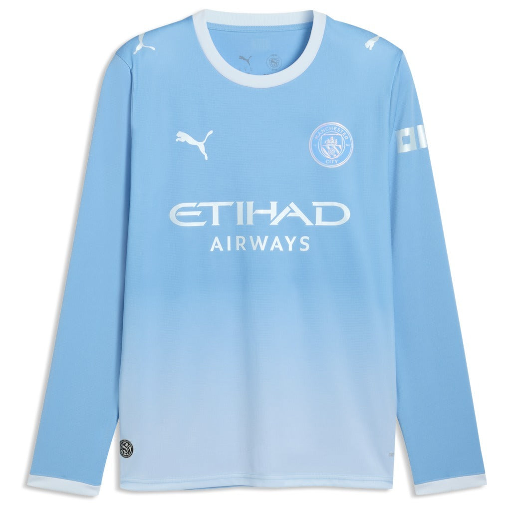 MAILLOT MANCHESTER CITY MANCHES LONGUES HOMME DOMICILE 2026/2027