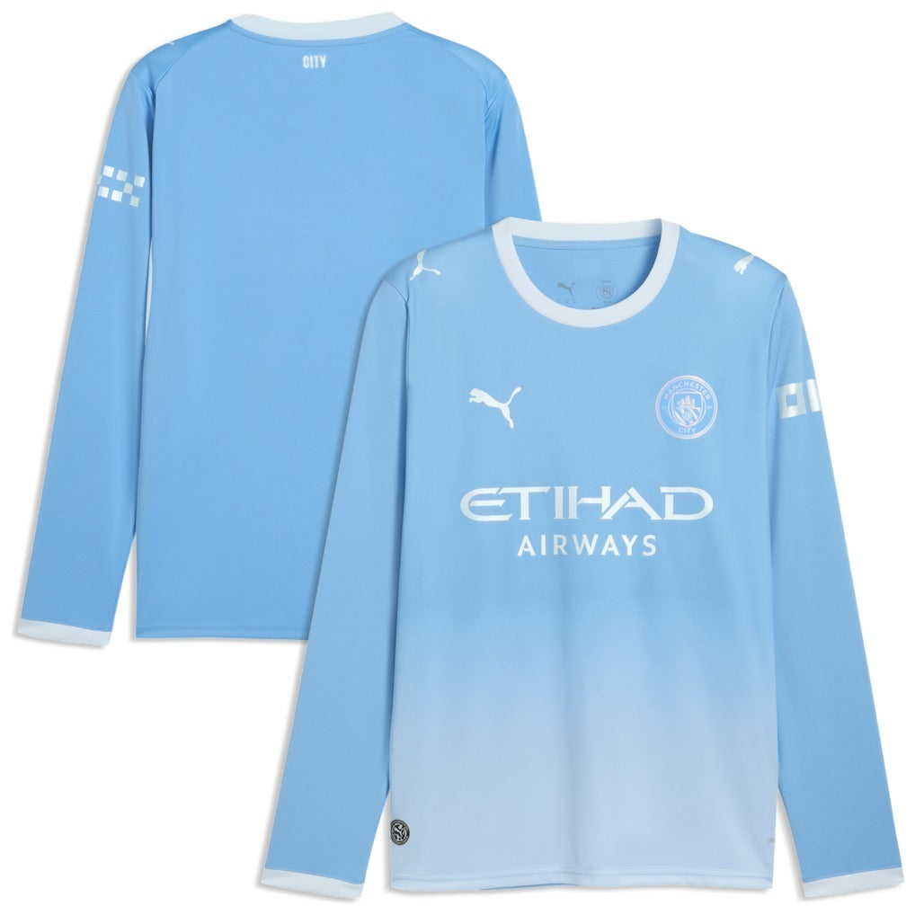 MAILLOT MANCHESTER CITY MANCHES LONGUES HOMME DOMICILE 2026/2027