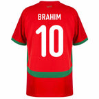 MAILLOT MAROC HOMME BRAHIM 10 DOMICILE 2024/2025