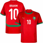 MAILLOT MAROC HOMME BRAHIM 10 DOMICILE 2024/2025