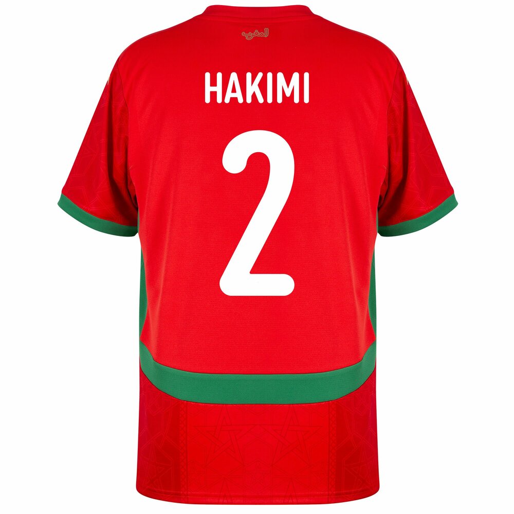 MAILLOT MAROC HAKIMI DOMICILE 2024/2025