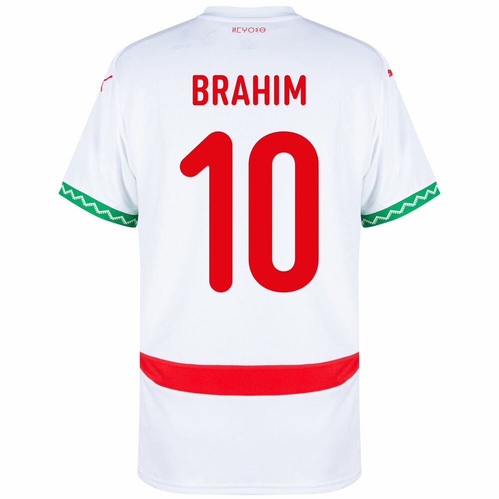 MAILLOT MAROC HOMME BRAHIM 10 EXTERIEUR 2024/2025