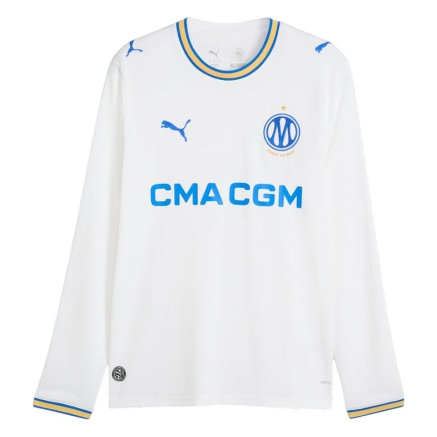 MAILLOT MARSEILLE OM DOMICILE MANCHES LONGUES HOMME 2026/2027