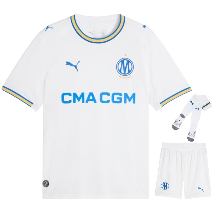 MAILLOT KIT ENFANT MARSEILLE DOMICILE 2026/2027