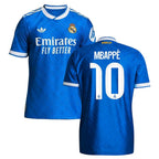 MAILLOT MBAPPE REAL MADRID THIRD BLEU HOMME 2025/2026