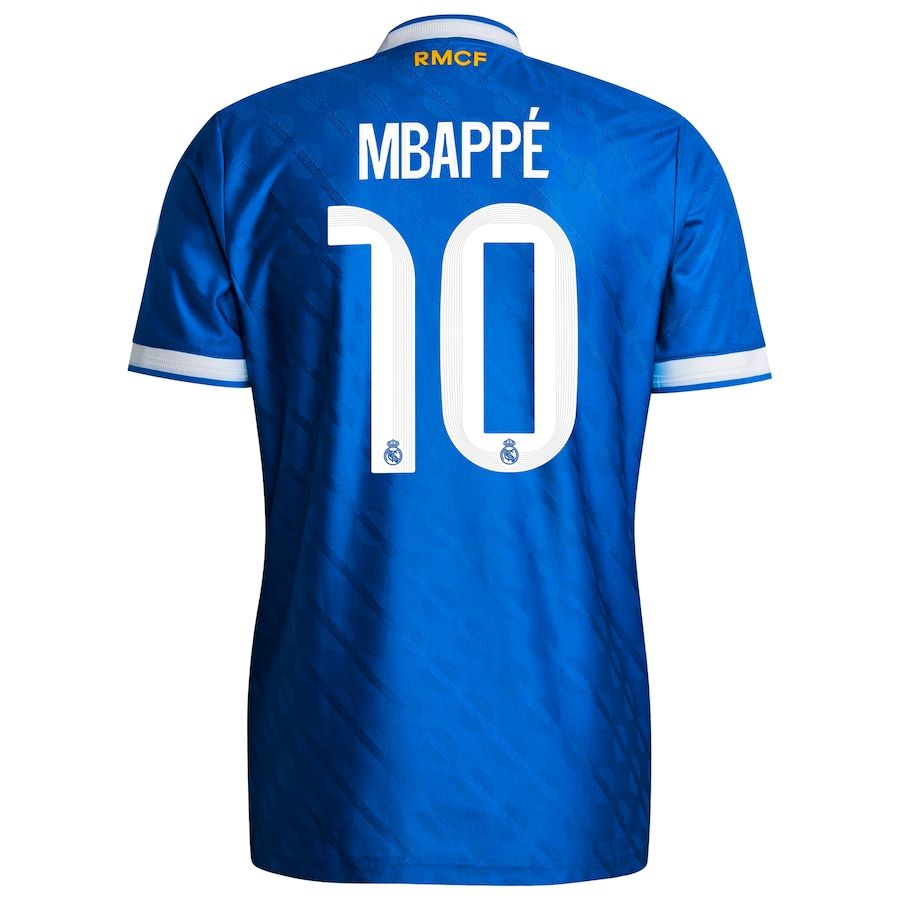 MAILLOT MBAPPE REAL MADRID THIRD BLEU HOMME 2025/2026