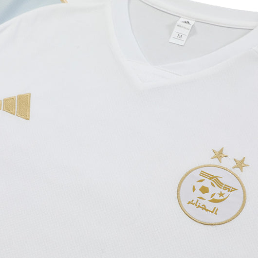 MAILLOT TRAINING ALGERIE BLANC HOMME/ENFANT 2023/2024