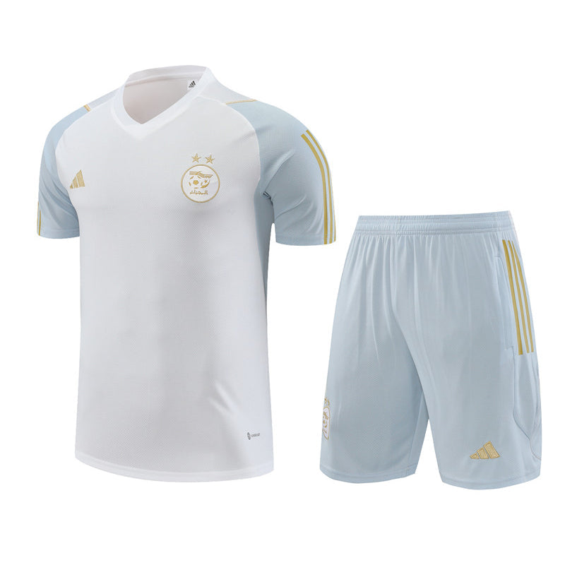 MAILLOT TRAINING ALGERIE BLANC HOMME/ENFANT 2023/2024