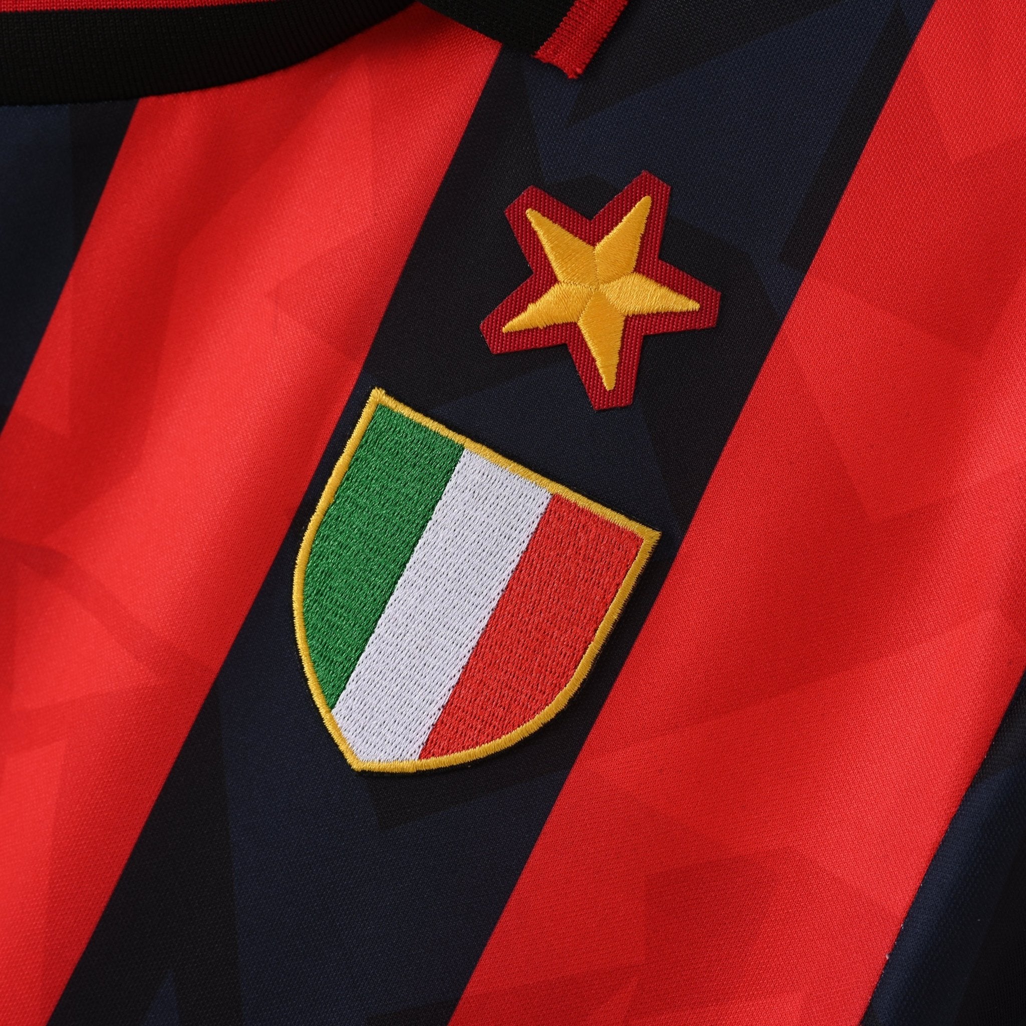 MAILLOT AC MILAN RETRO VINTAGE 1993-1994 DOMICILE - keppygoal.com