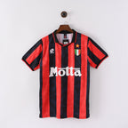 MAILLOT AC MILAN RETRO VINTAGE 1993-1994 DOMICILE - keppygoal.com