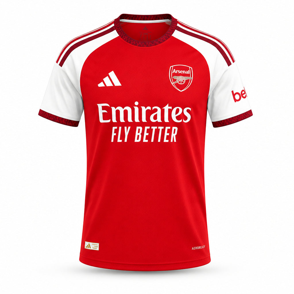 MAILLOT ARSENAL DOMICILE ROUGE PREMIER LEAGUE CHAMPIONS