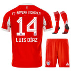 MAILLOT BAYERN MUNICH KIT ENFANT DOMICILE 2025/2026 - keppygoal.com