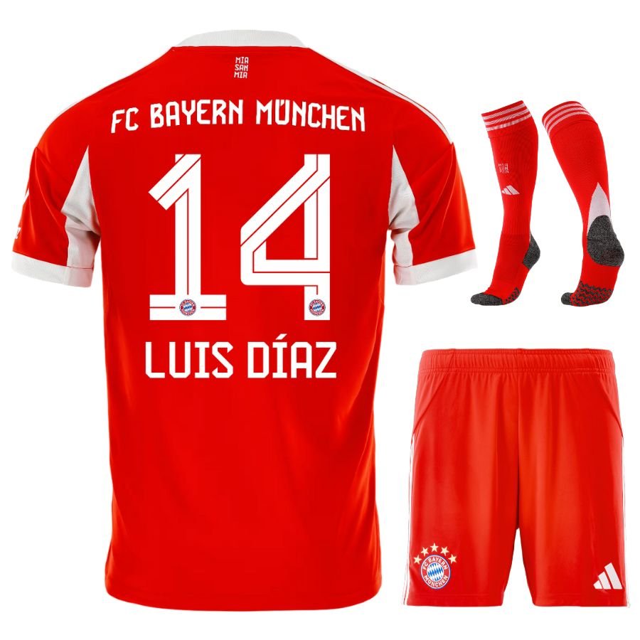 MAILLOT BAYERN MUNICH KIT ENFANT DOMICILE 2025/2026 - keppygoal.com