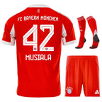 MAILLOT BAYERN MUNICH KIT ENFANT DOMICILE 2025/2026 - keppygoal.com