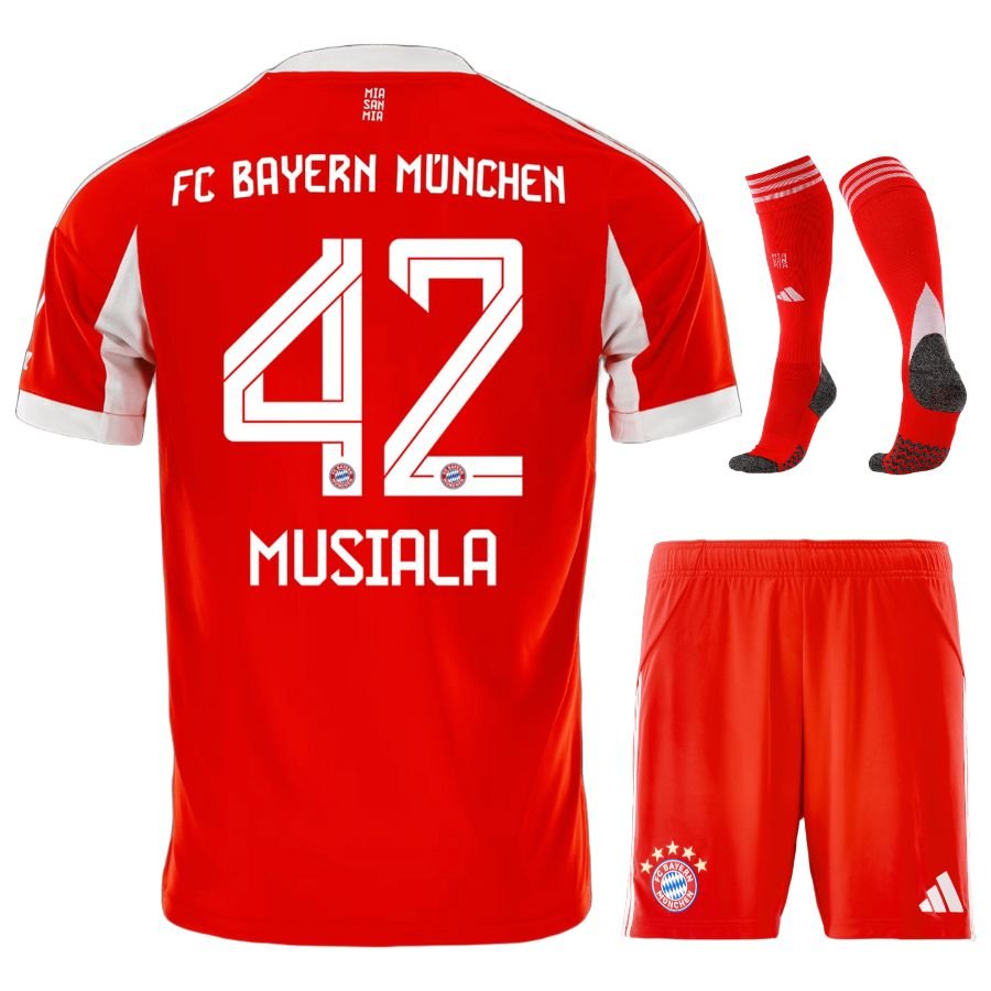 MAILLOT BAYERN MUNICH KIT ENFANT DOMICILE 2025/2026 - keppygoal.com