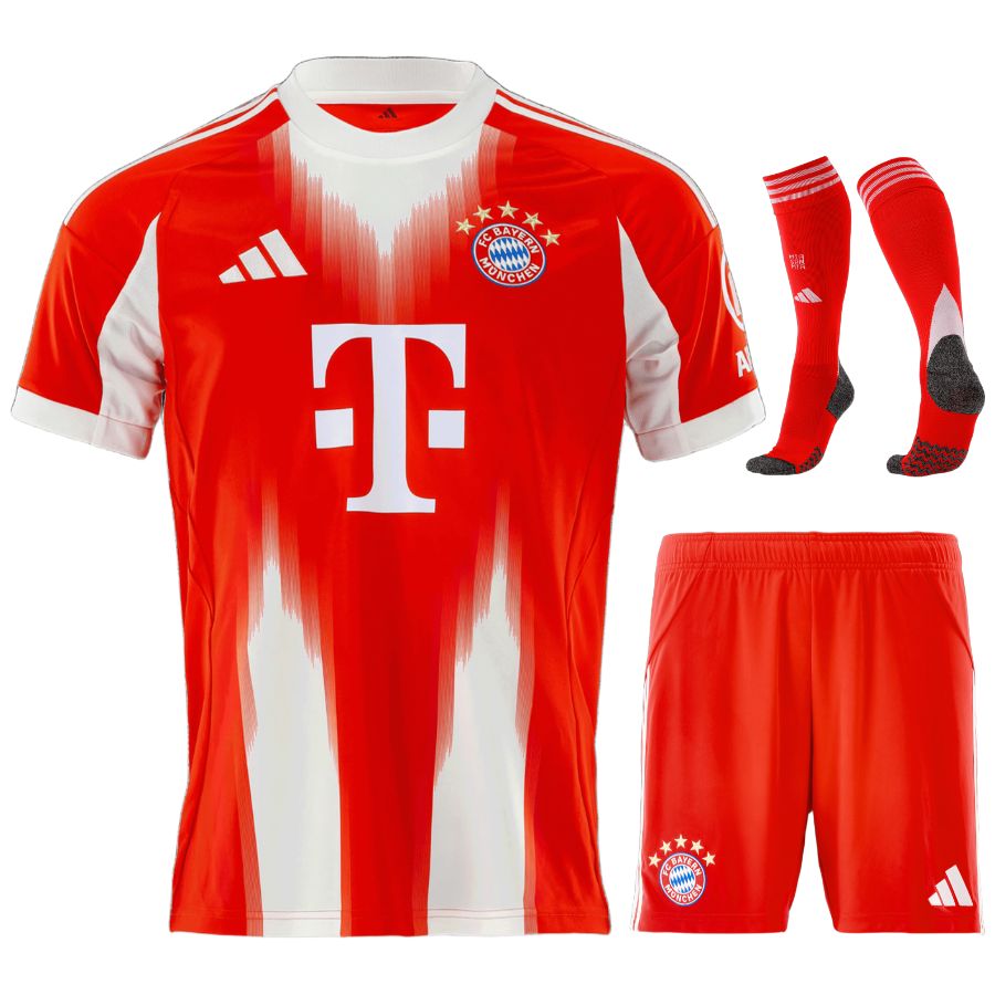 MAILLOT BAYERN MUNICH KIT ENFANT DOMICILE 2025/2026 - keppygoal.com
