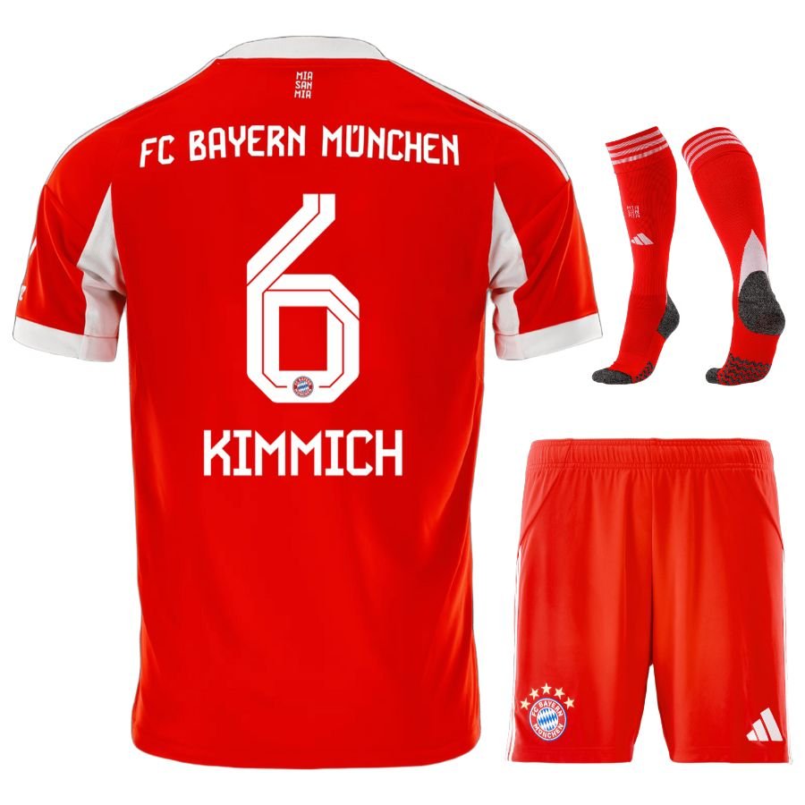 MAILLOT BAYERN MUNICH KIT ENFANT DOMICILE 2025/2026 - keppygoal.com
