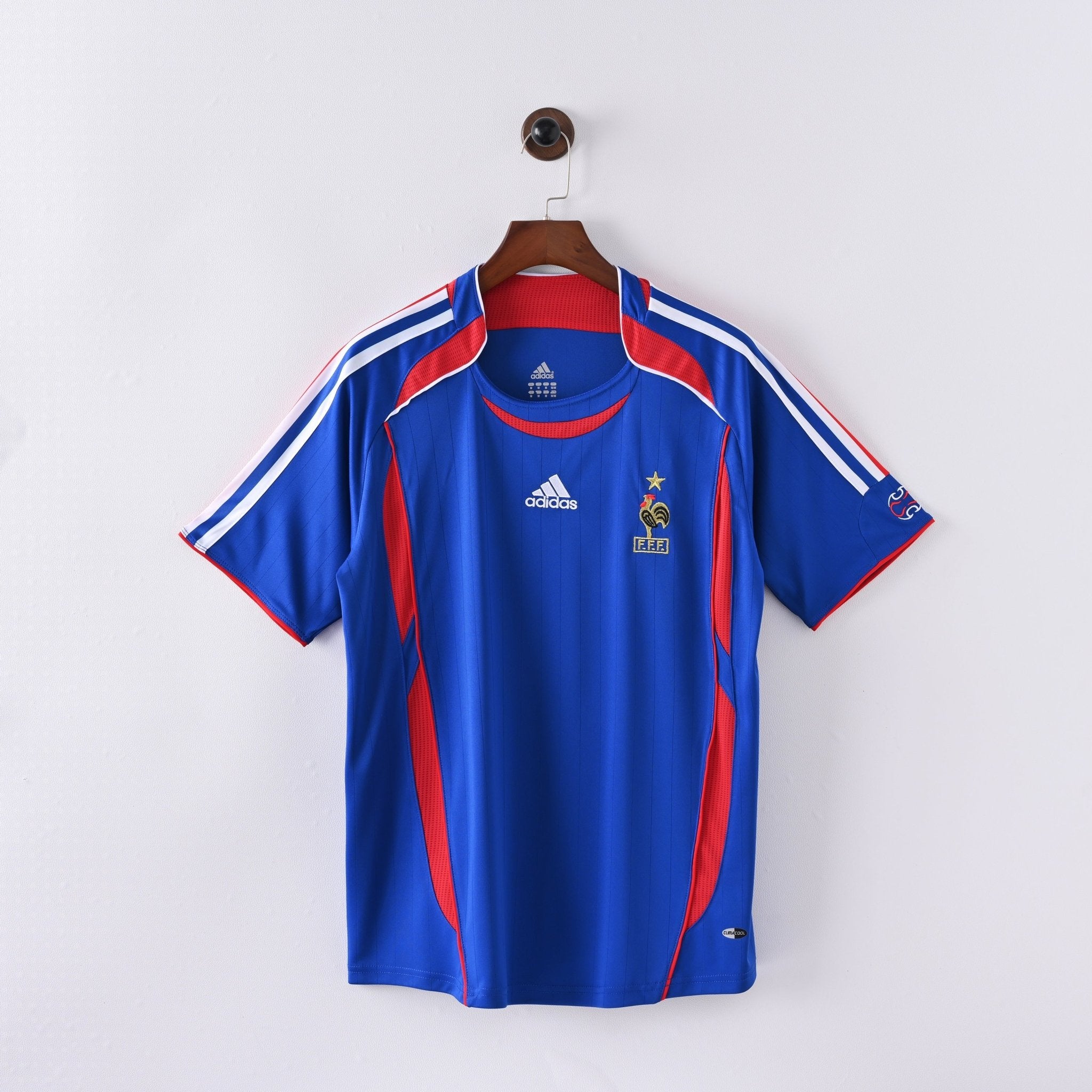 MAILLOT FRANCE RETRO VINTAGE DOMICILE 2006 - keppygoal.com