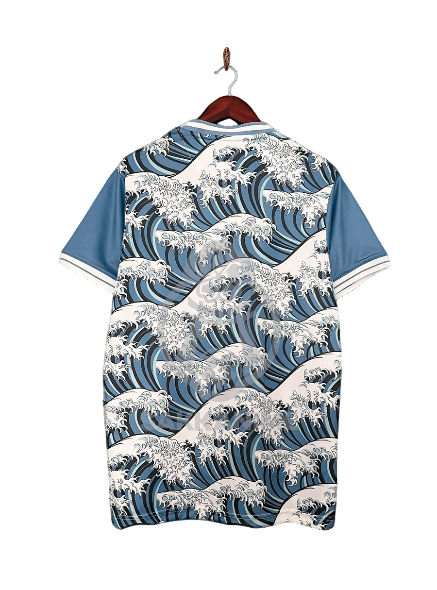 MAILLOT JAPON 2022 - ÉDITION LA GRANDE VAGUE DE KANAGAWA - keppygoal.com